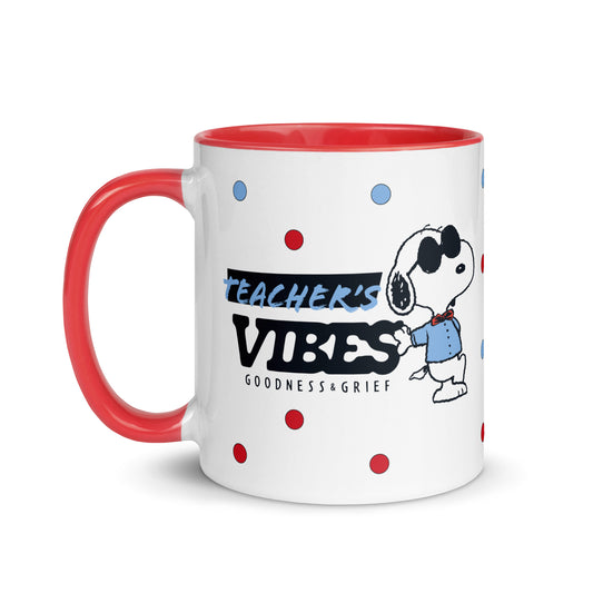 Peanuts Mug Teacher Vibes-0