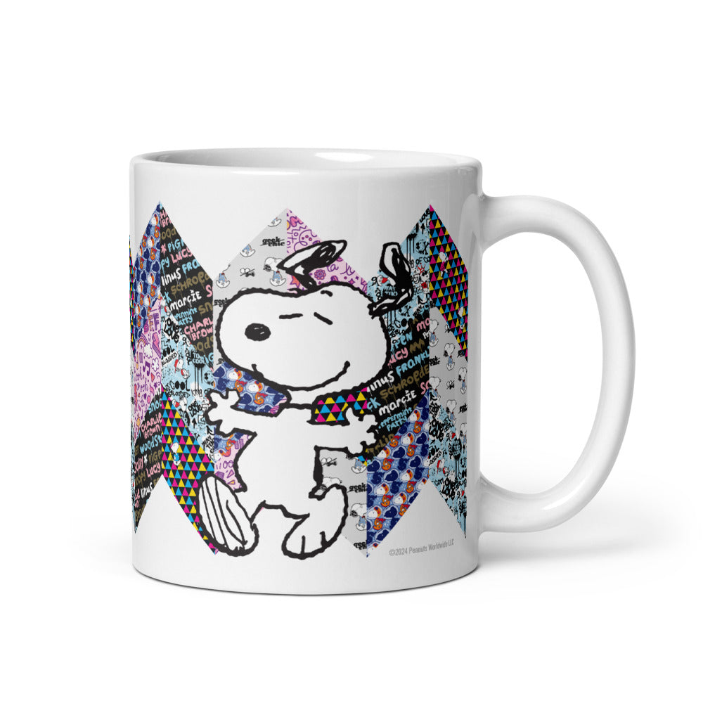 Peanuts Snoopy Pattern Mix Mug