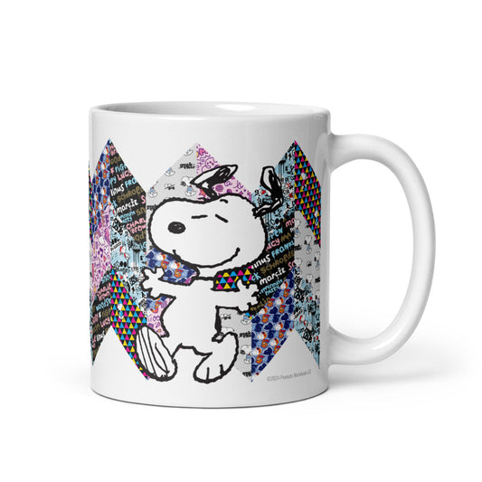 Peanuts Snoopy Pattern Mix Mug-0