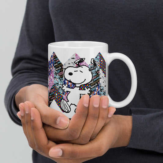 Peanuts Snoopy Pattern Mix Mug-3