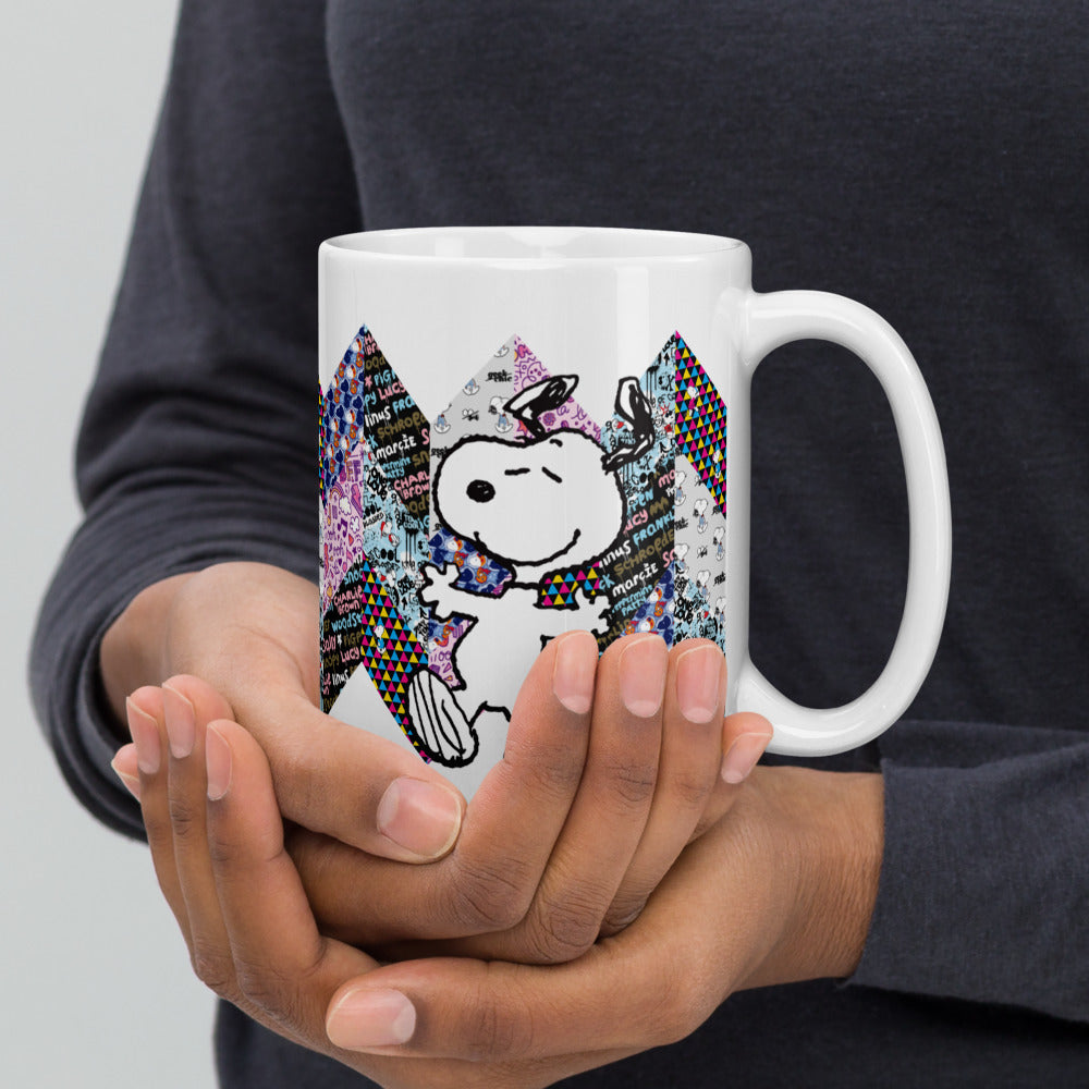 Peanuts Snoopy Pattern Mix Mug