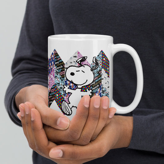 Peanuts Snoopy Pattern Mix Mug-9