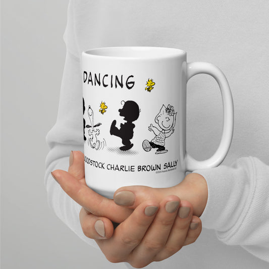 Peanuts Just keep Dancing White Mug-11