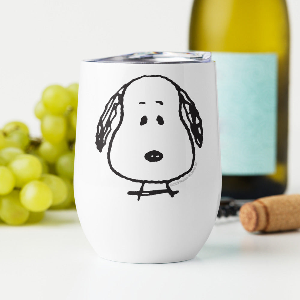 Peanuts Snoopy Face Tumbler