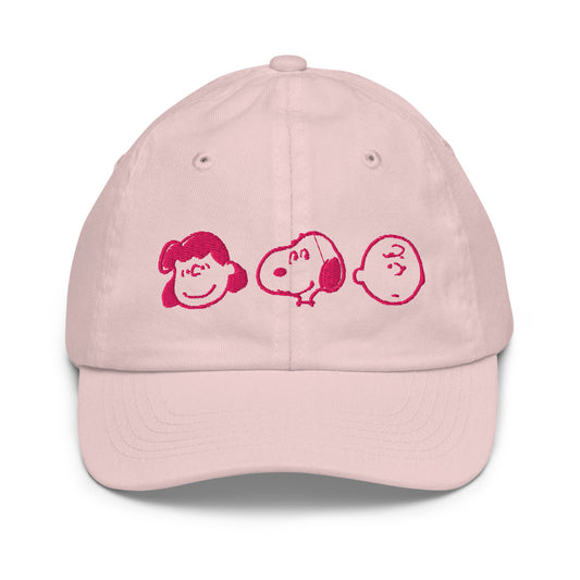 Peanuts Gang Kids Baseball Hat-0