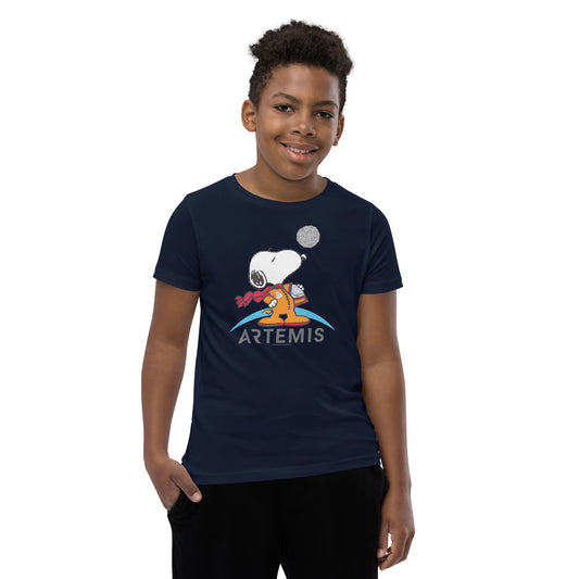 Snoopy Artemis Kids T-Shirt-2