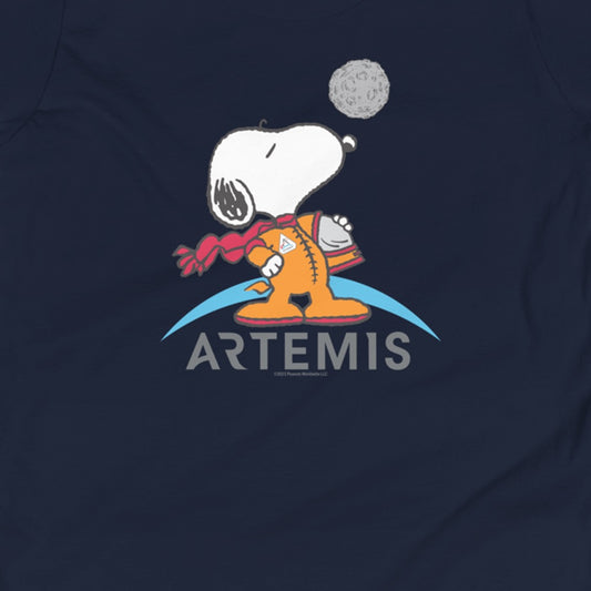 Snoopy Artemis Kids T-Shirt-1