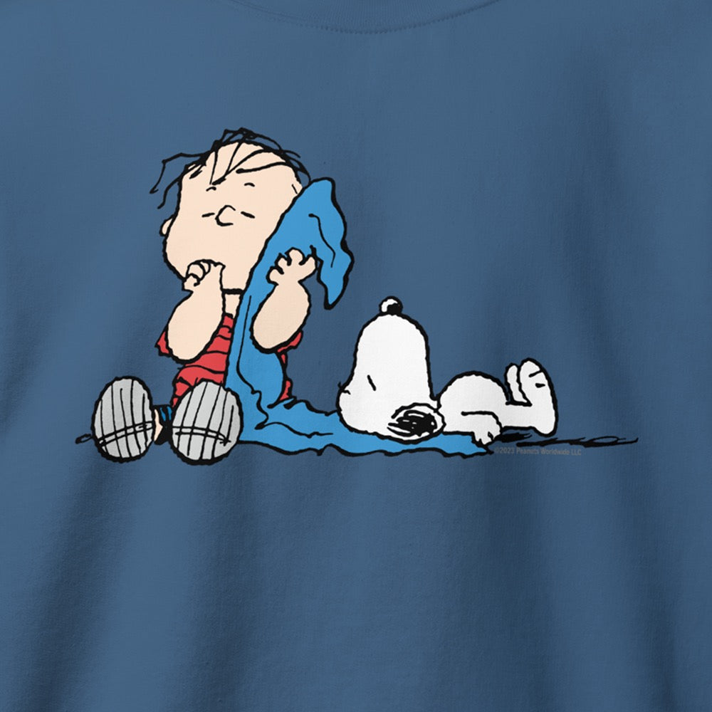 Linus & Snoopy Blanket Adult Sweatshirt