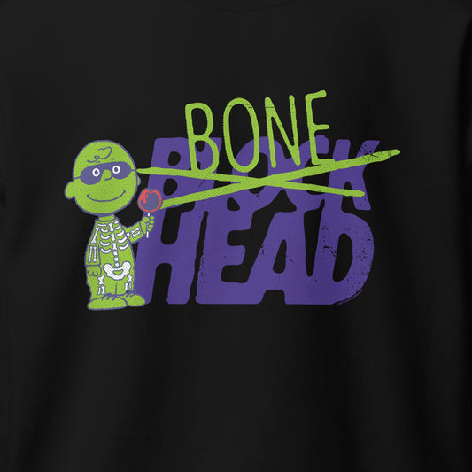 Charlie Brown Bone Head Adult Sweatshirt-1