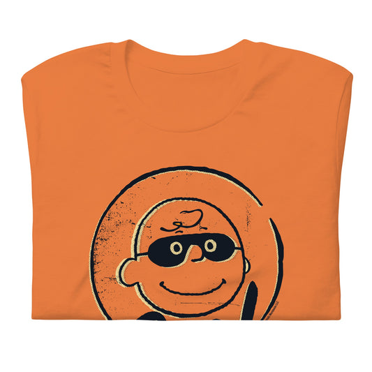Charlie Brown Boo Adult T-Shirt-2