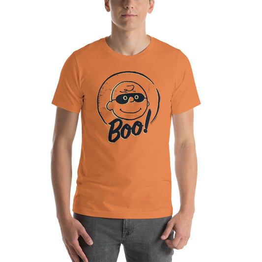 Charlie Brown Boo Adult T-Shirt-1
