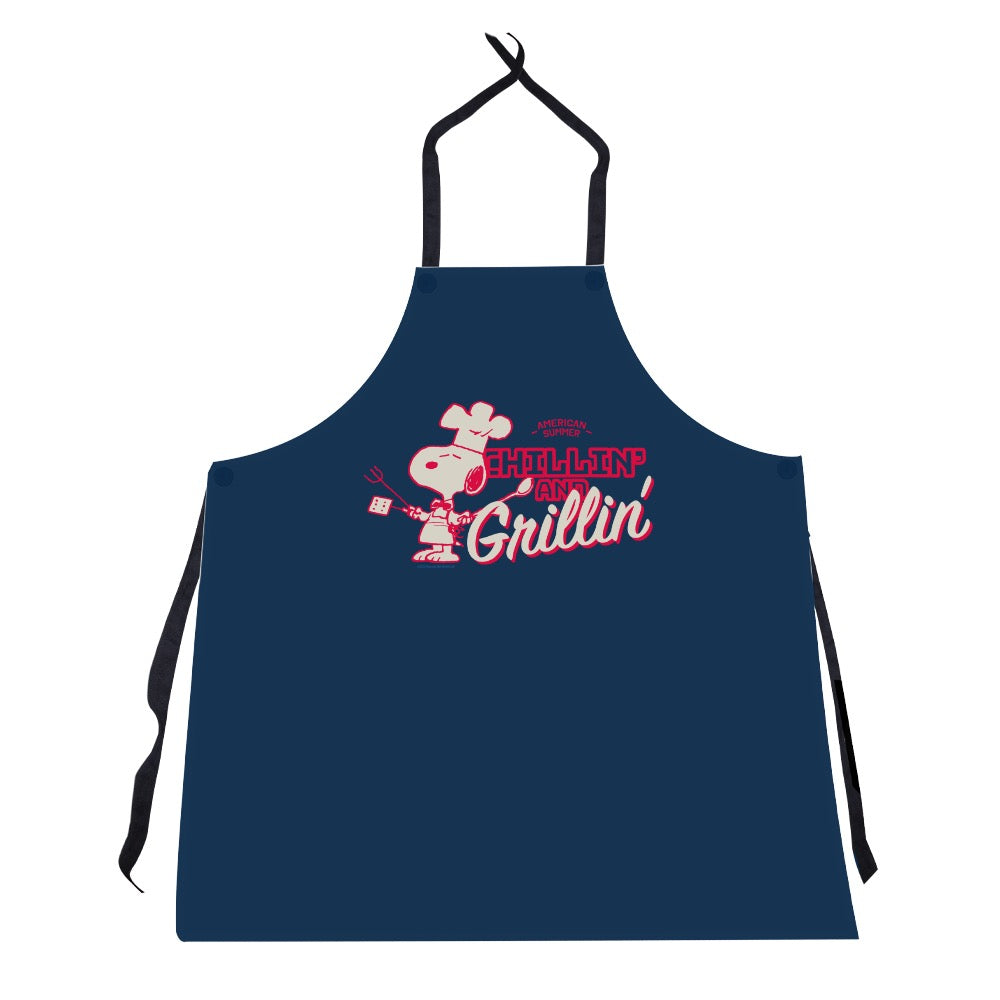 Snoopy Chillin and Grillin Apron