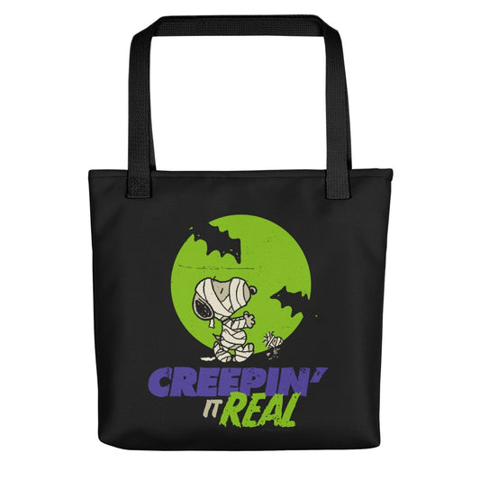 Creepin It Real Tote Bag-1