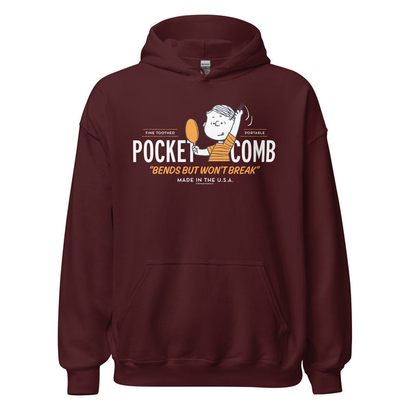 Peanuts Linus Pocket Comb Hoodie | The Peanuts Store