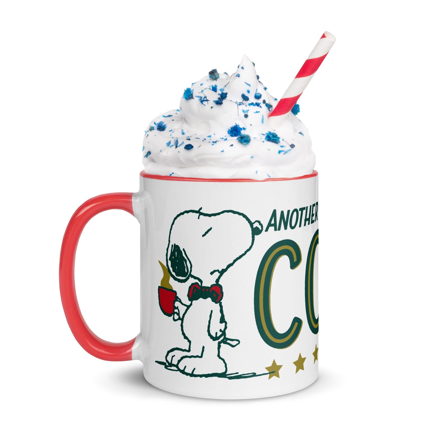 Snoopy Another Cocoa Please Two Tone Mug