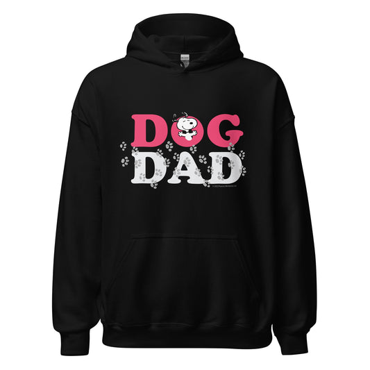 Snoopy Dog Dad Adult Hoodie-0