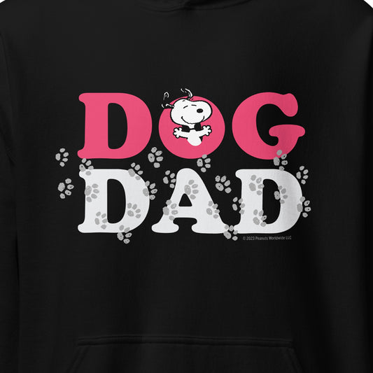 Snoopy Dog Dad Adult Hoodie-1