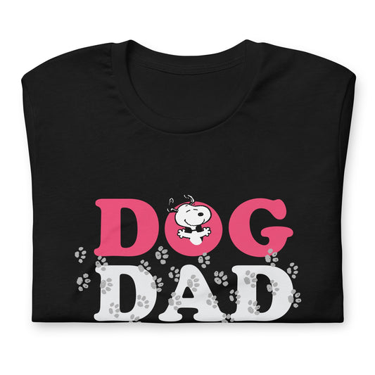 Snoopy Dog Dad Adult T-Shirt-1