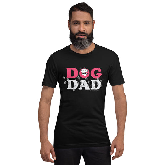 Snoopy Dog Dad Adult T-Shirt-2