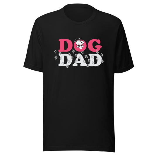 Snoopy Dog Dad Adult T-Shirt-0
