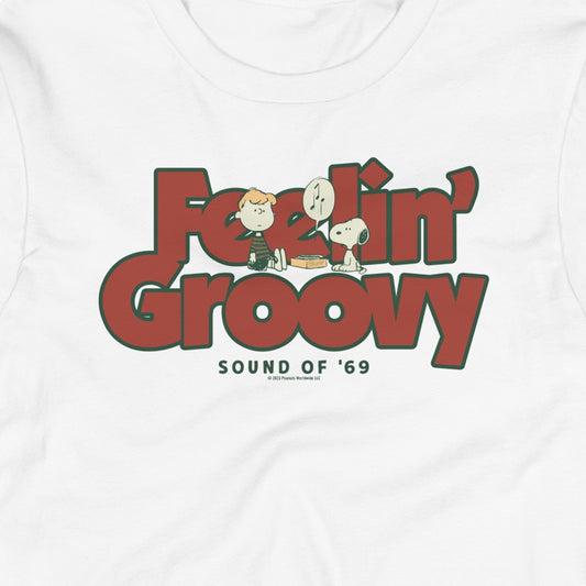 Schroeder Feelin Groovy Adult Long Sleeve T-Shirt-3
