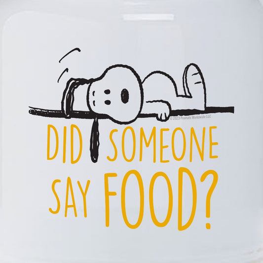 Snoopy Did Someone Say Food? Treat Jar-1