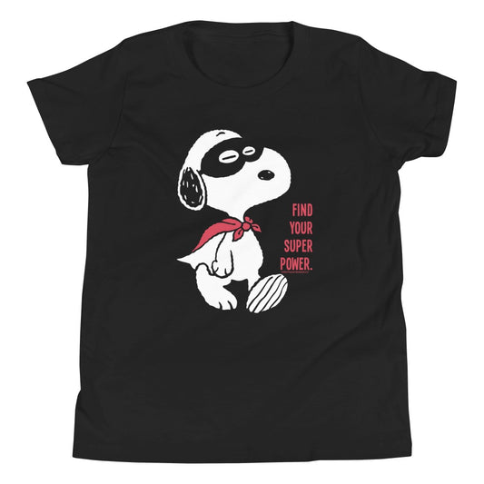 Snoopy Find Your Super Power Kids T-Shirt-0