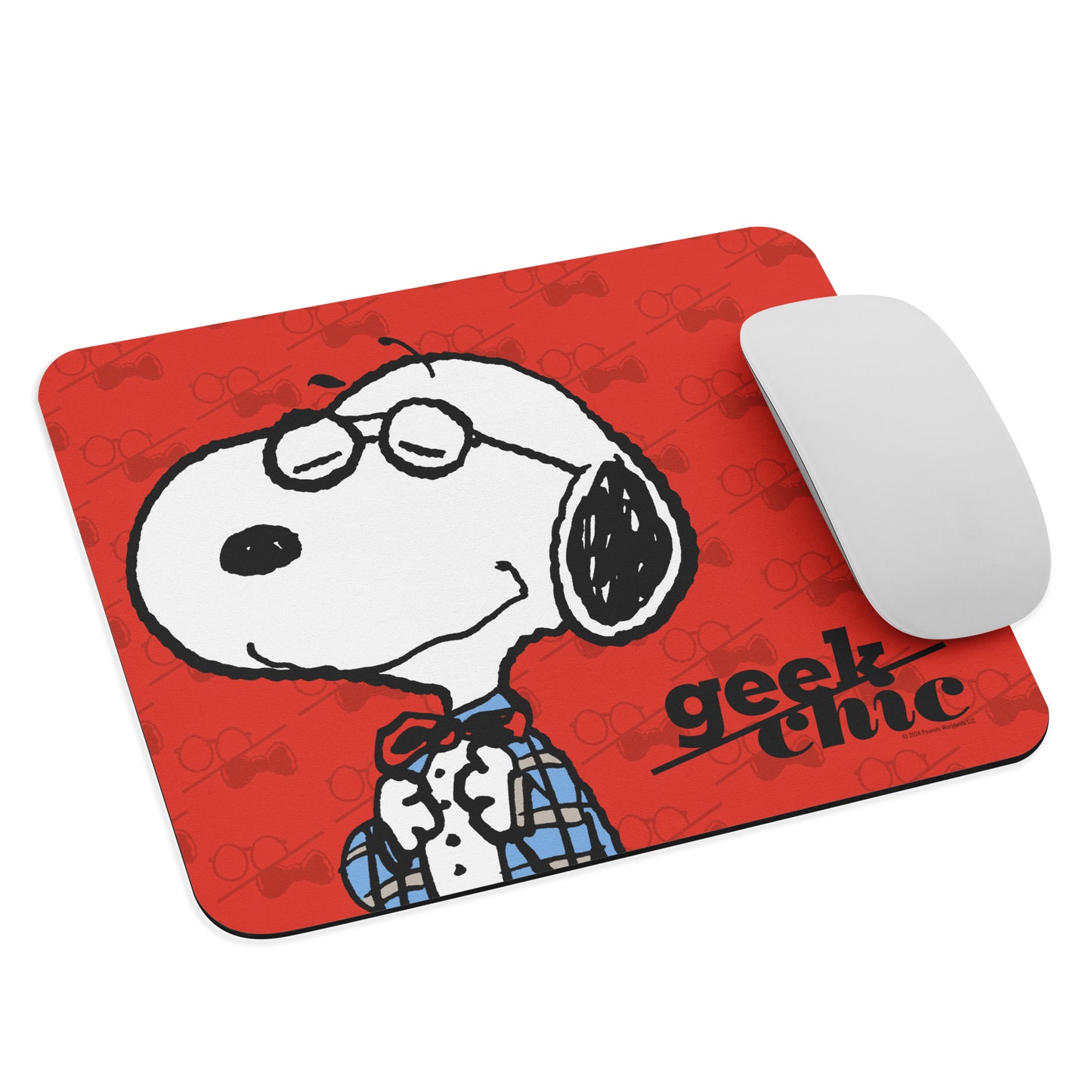 Snoopy Geek Chic Mouse Pad