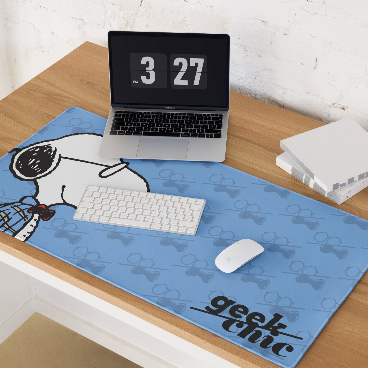 Snoopy Geek Chic Gaming Mouse Pad