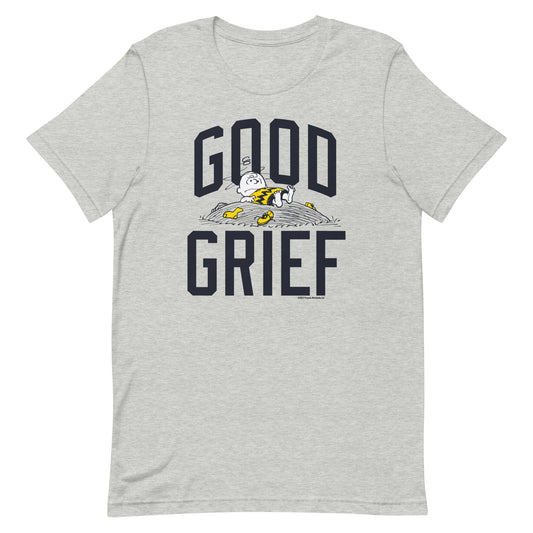 Charlie Brown Good Grief Adult T-Shirt-0