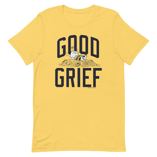 Charlie Brown Good Grief Adult T-Shirt-2