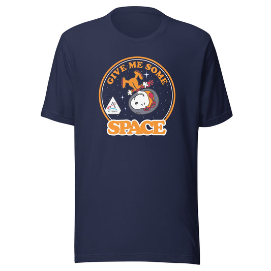 Snoopy Give Me Some Space Adult T-Shirt-2