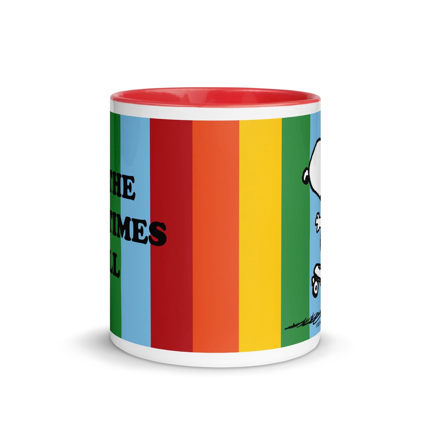 Snoopy Let the Good Times Roll Two-Tone Mug