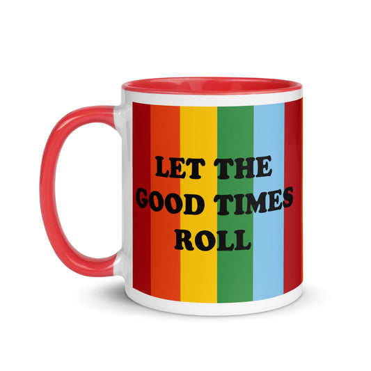 Snoopy Let the Good Times Roll Two-Tone Mug-0