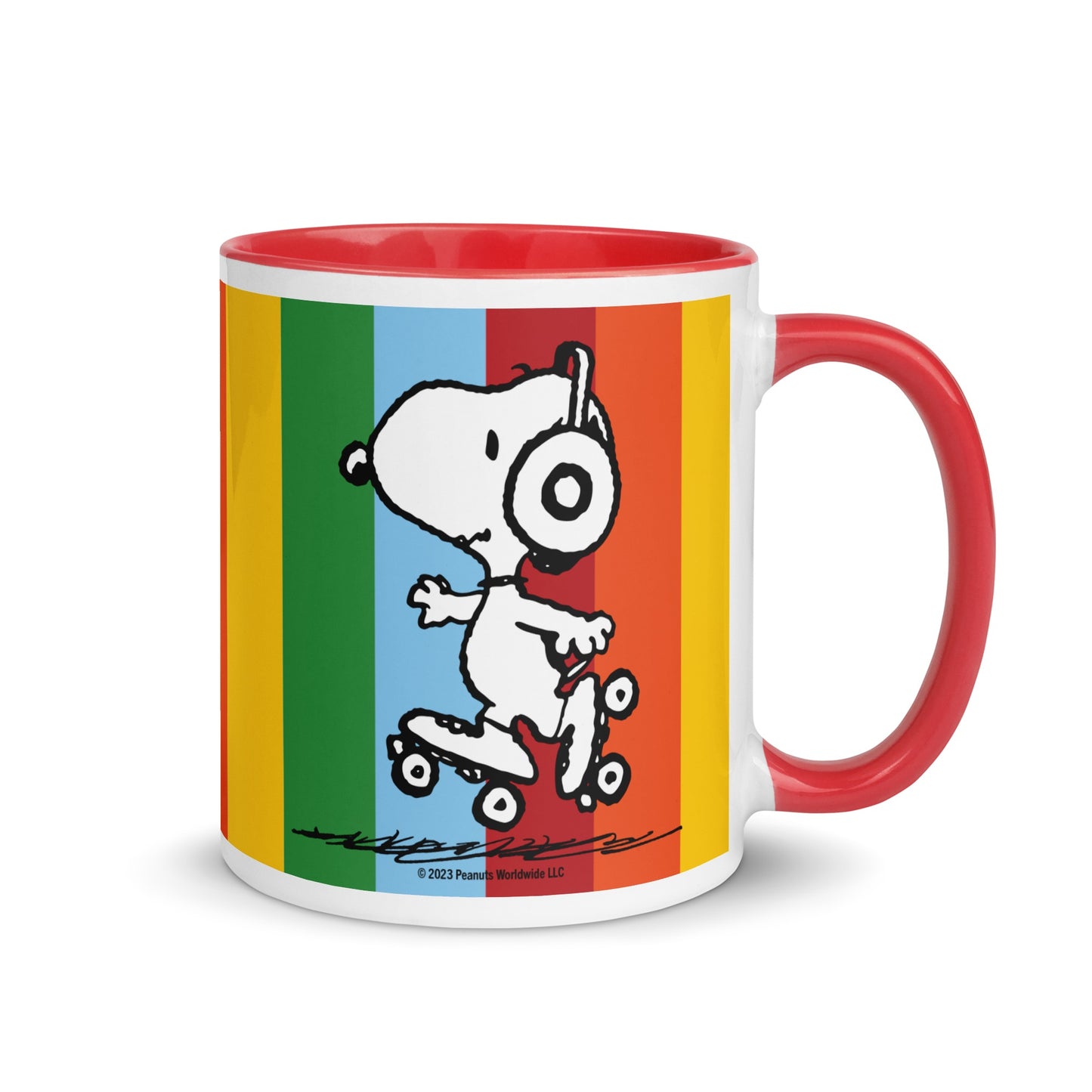 Snoopy Let the Good Times Roll Two-Tone Mug