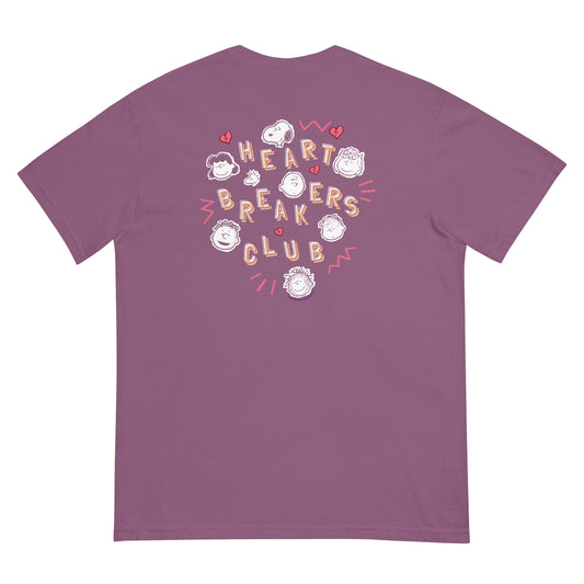 Heartbreakers Club Adult Comfort Colors T-Shirt-0