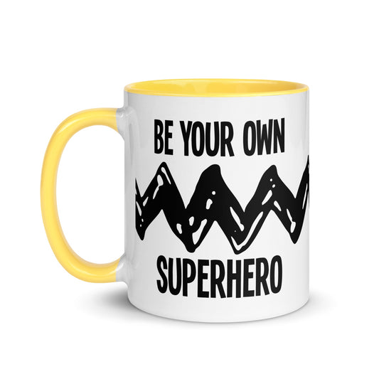 Be Your Own Superhero Two Tone Mug-0