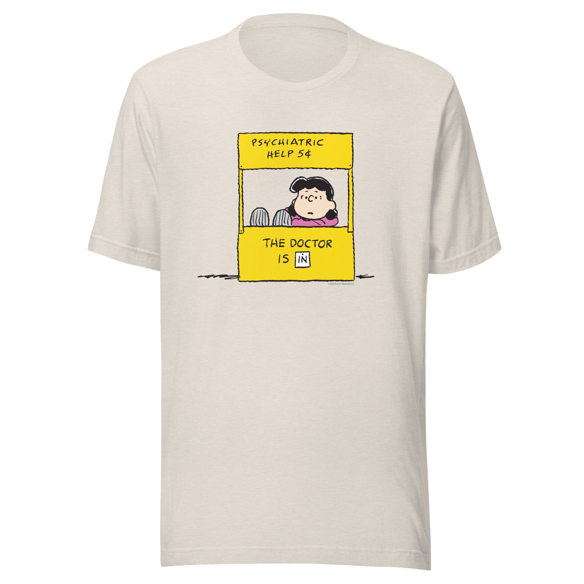 Lucy Psychiatric Help Booth Adult TShirt