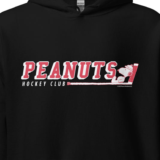 Peanuts Hockey Club Snoopy Adult Hoodie-1