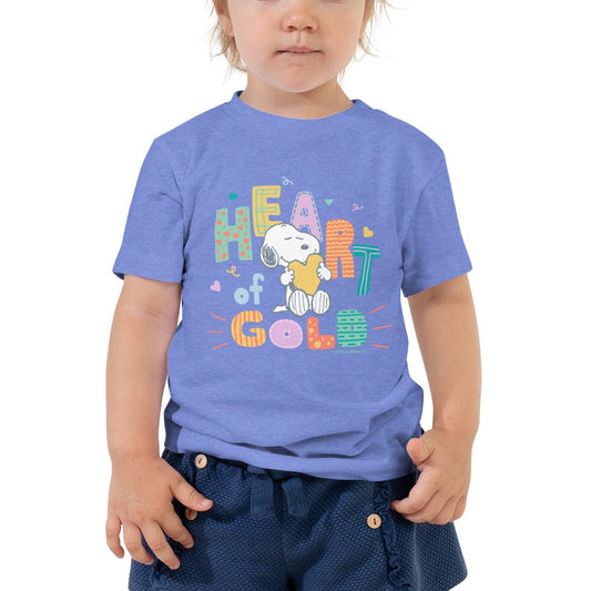 Snoopy Heart of Gold Toddler T-Shirt-2