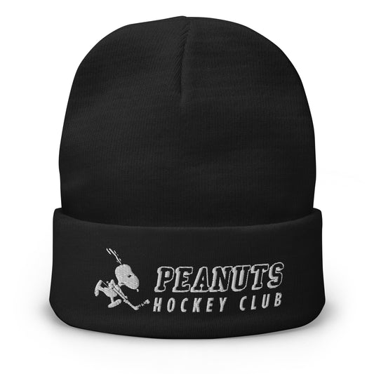Snoopy Hockey Club Knit Beanie-0