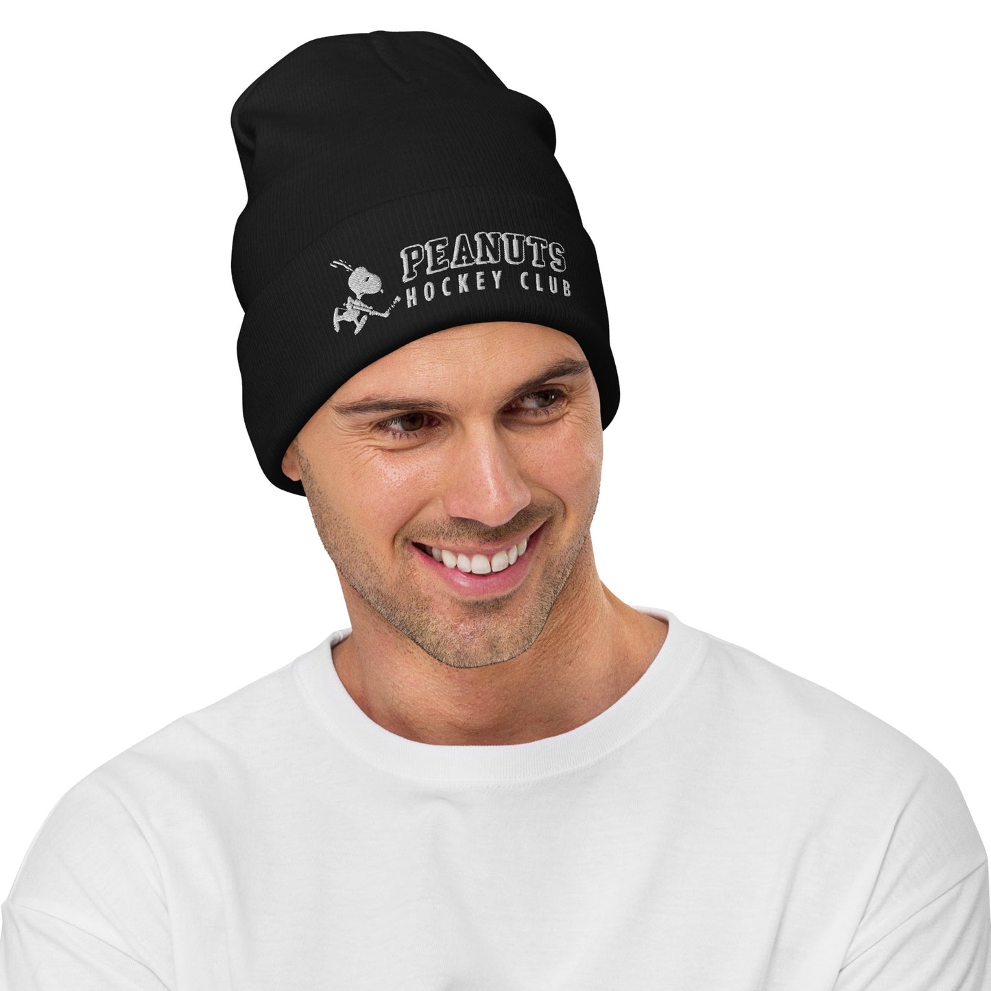 Snoopy Hockey Club Knit Beanie