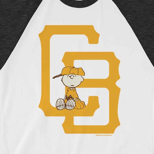Charlie Brown ¾ Sleeve Raglan Shirt-1