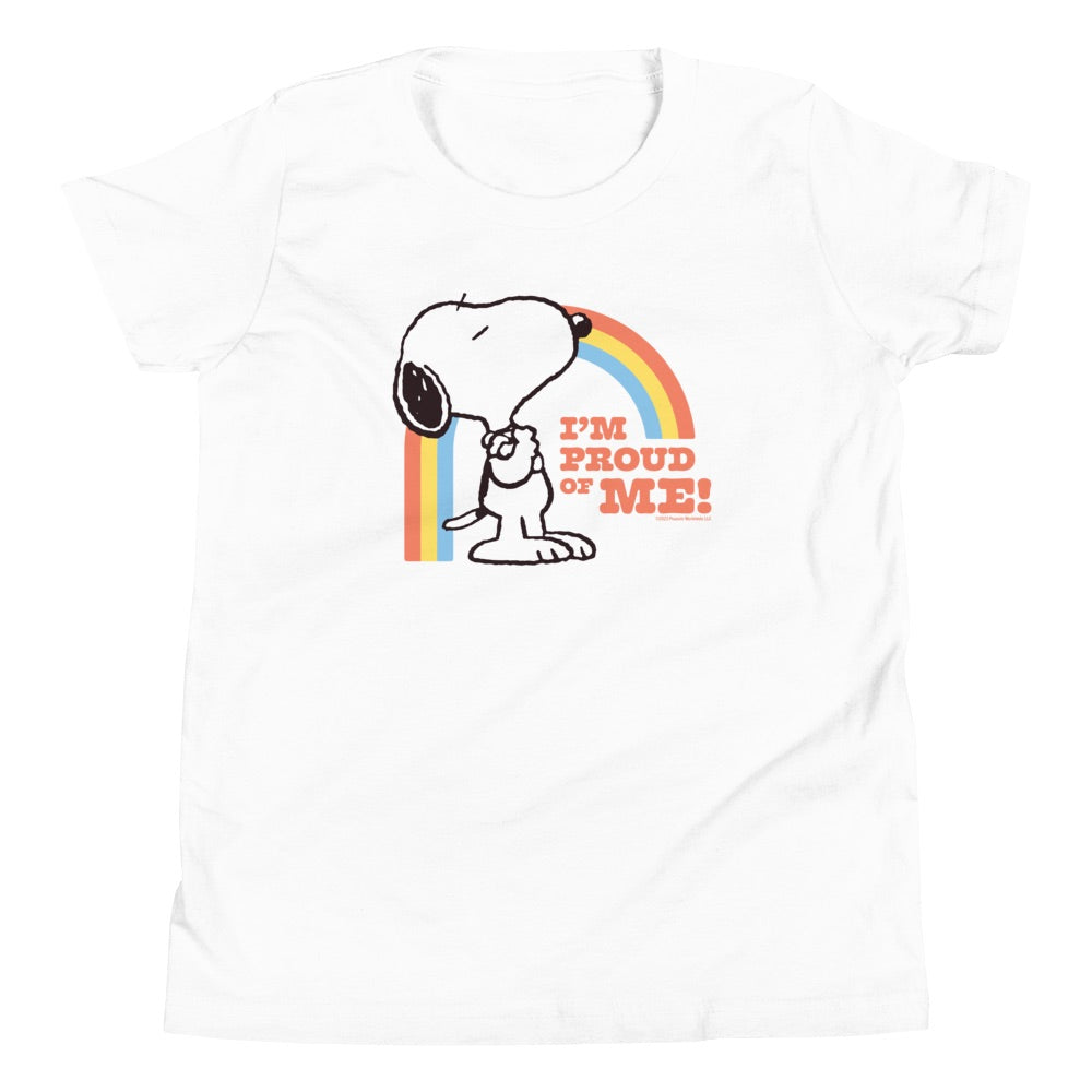 Snoopy I'm Proud of Me Kids T-Shirt