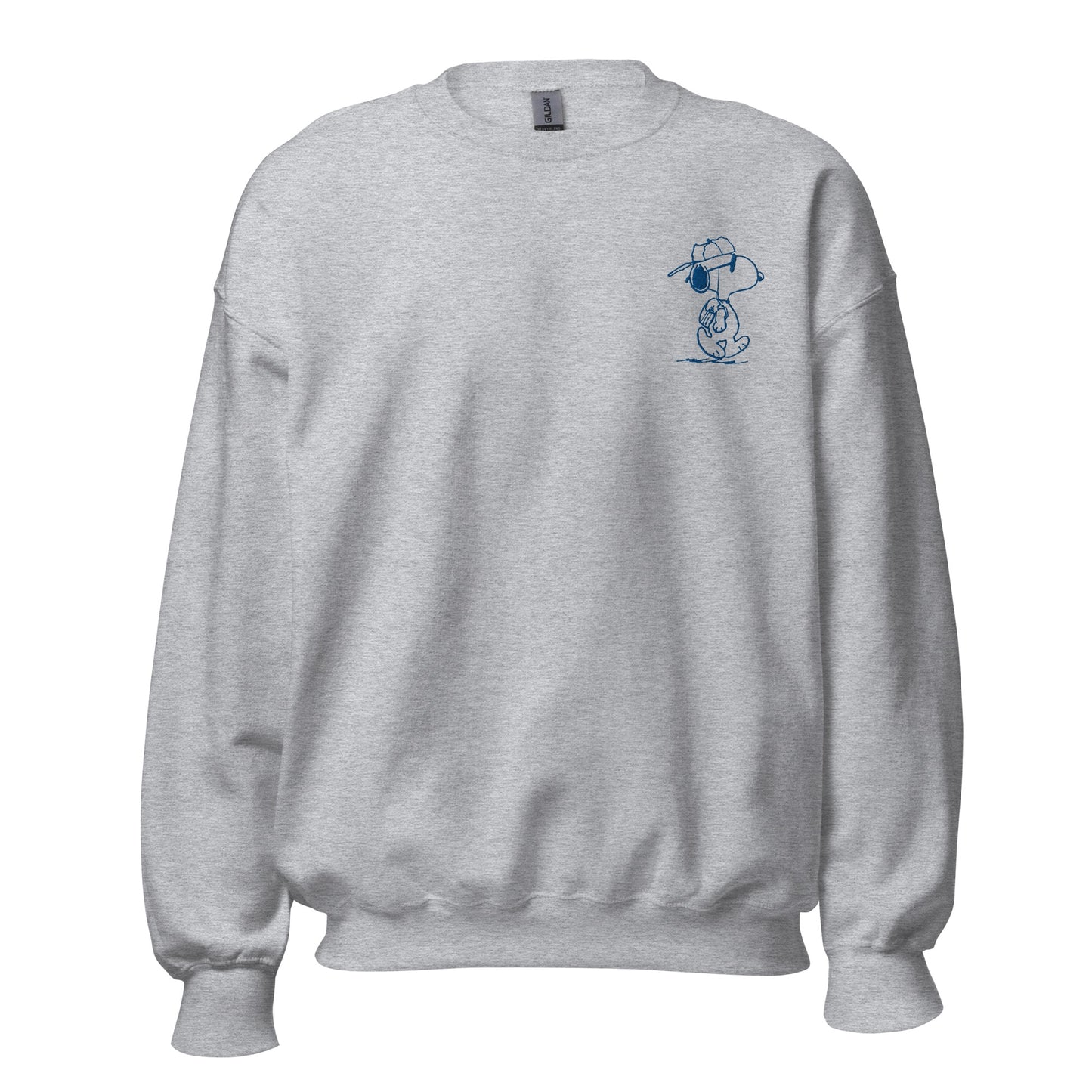 Snoopy Joe Cool Embroidered Adult Sweatshirt – The Peanuts Store