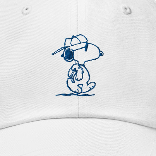 Snoopy Joe Cool Embroidered Dad Hat-1