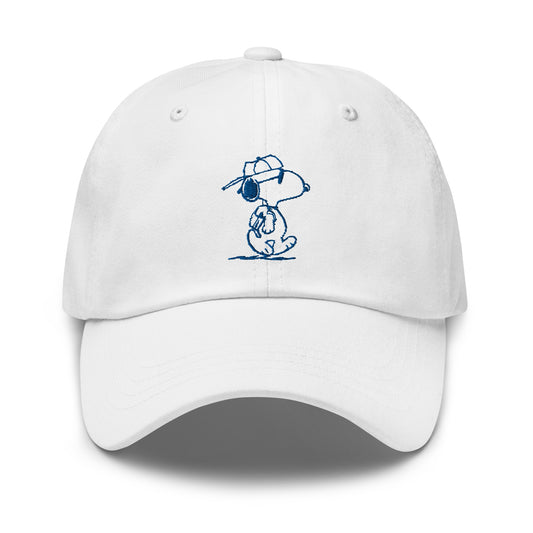 Snoopy Joe Cool Embroidered Dad Hat-0
