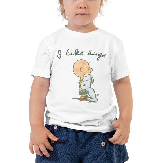 Snoopy I Like Hugs Toddler T-Shirt-3