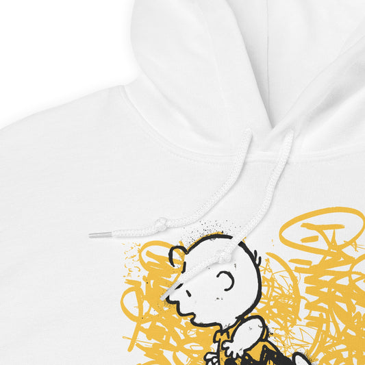 Charlie Brown Life On The Edge Adult Hoodie-2