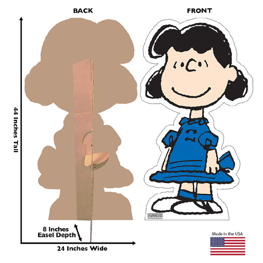 Peanuts Lucy Van Pelt Cardboard Cutout Standee-2